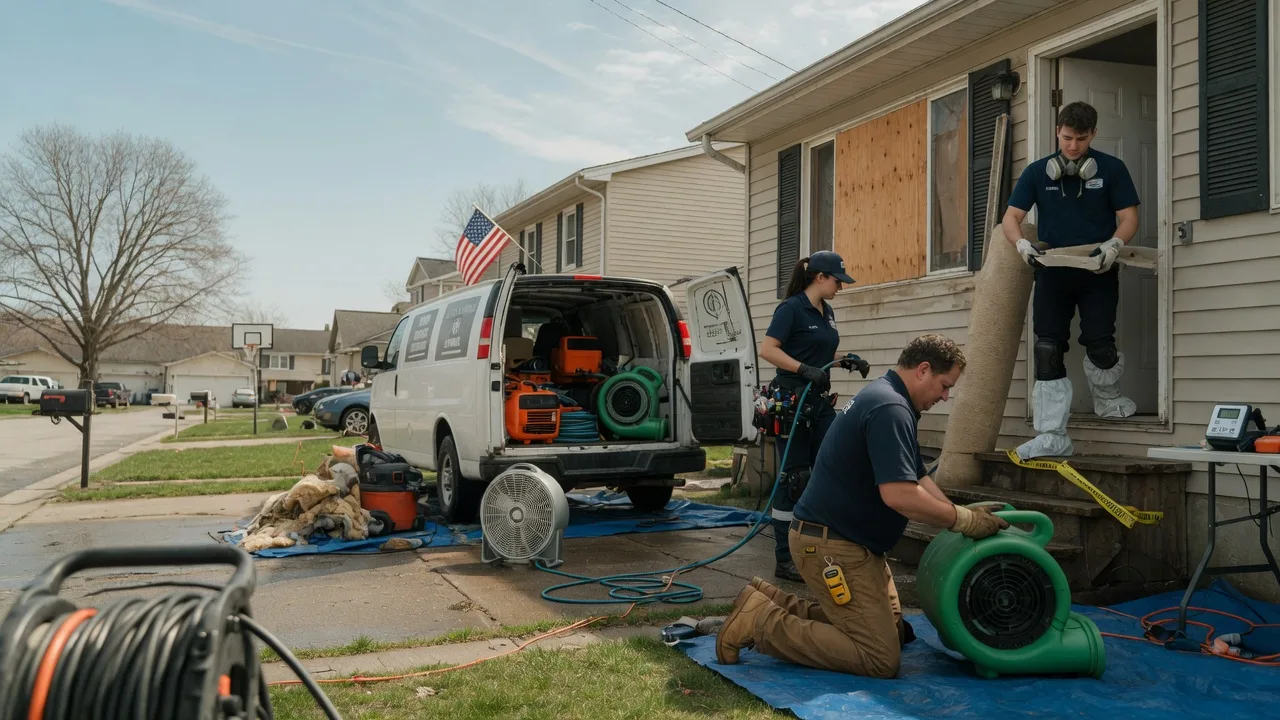 Water Damage Restoration in Stratford, WI near me